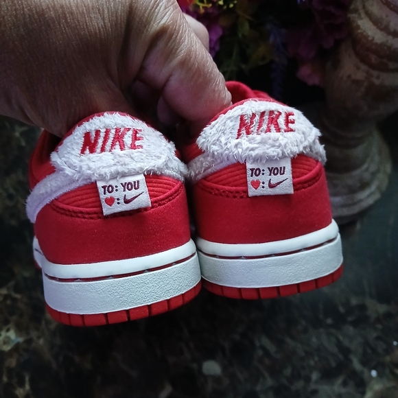 Nike Dunk Low'I Love You ❤️' Valentines Day Athletic/School Shoes Size 12C - Picture 6 of 11